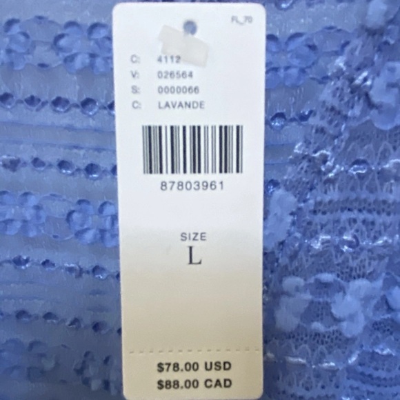 Anthropologie NWT Sheer Top Women’s L Floral Ruched Sleeves & Waist Feminine - Picture 3 of 14